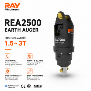 Taladro Perforador de Suelo Eficiente y Accionamiento de Barrena <span class=keywords><strong>Ray</strong></span> 2500 para Operaciones de Perforación en Suelos Profundos y Rocas Duras Superficiales - Product Image 1