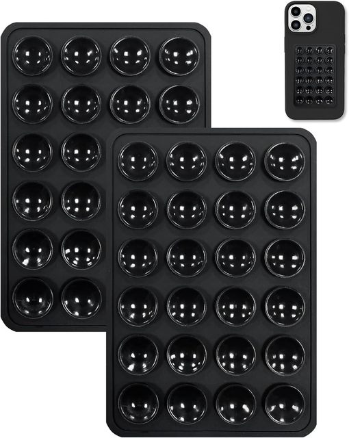 Silicone Suction Phone Case Mount Silicon Suction Cup Phone Mount for Hand Mobile Devices Mount Tiktok Videos and Selfies