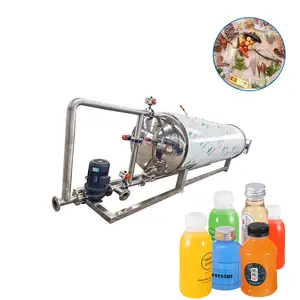 Chestnut Grape Juice Concentrate Sterilization Equipment Autoclave Retort Sterilizing Machine