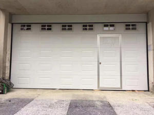 Puerta de Garaje Superior de Seguridad con Aislamiento Térmico, Acabado en Aleación de Aluminio, Color Personalizable, Precio al por Mayor - Product Image 2