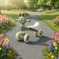 Voiture à roulettes pour bébé la plus vendue / Véhicule porteur pour tout-petits à pousser au pied, certifié CE EN71, direct usine / Voiture à roulettes pour enfants modèle 2026 GOOD