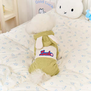 Pakaian Anjing Hangat, Jumpsuit Bulu untuk Anjing Kecil, Pakaian Kucing, Mantel Hewan Peliharaan, Jaket Musim Dingin, Pakaian Anak Anjing - Product Image 3