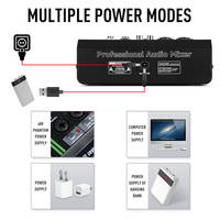 Mélangeur audio 4 canaux MP3 48V Alimentation fantôme De Audio RAC IN/OUT Interface numérique Enregistrement GR4M