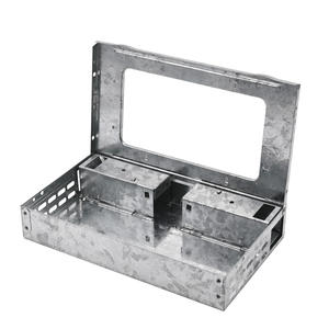 Piège à souris multi-prises en métal solide et sans cruauté avec couvercle transparent Boîte à souris vivante efficace pour le contrôle des rongeurs pour la maison et le bureau - Product Image 3