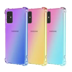 2020 Rainbow Trasparente Molle di Tpu Cassa Del Telefono per Samsung S11, Più Copertura per Samsung S20 Più S20 Ultra Caso