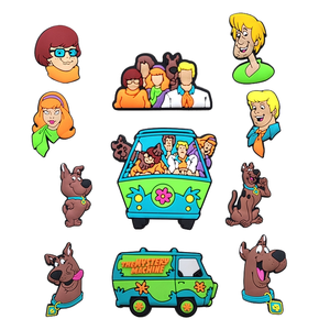 Botones de PVC con Diseño de Perros de Dibujos Animados, Adornos Personalizados para Zapatos, Venta Caliente - Product Image 4