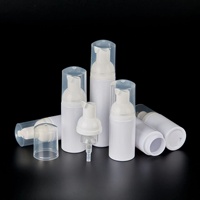 Bouteille PET vide 3oz,4oz,5oz,7oz,8oz Mousse nettoyante pour cils Moussant pour le visage Shampooing pour cils Distributeur de mousse Bouteille à pompe en mousse transparente