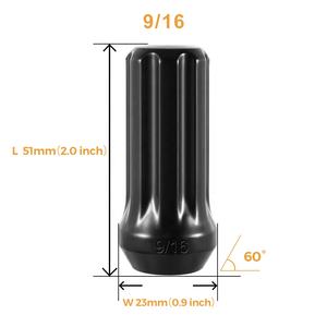 Tuerca de <span class=keywords><strong>rueda</strong></span> de acero M14x1.5 de 51mm, repuestos para automóviles, tuercas y accesorios de fábrica de China, tornillo de neumático para coche, camión y remolque - Product Image 3