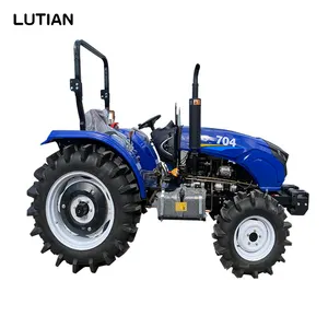 LUTIAN kualitas tinggi Harga Lebih Baik 50hp 60hp traktor pertanian 8 + 8 shuttle shift wheel traktor untuk kebun anggur