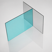Plaque de polycarbonate transparente solide de 8 mm et 10 mm pour protection de machine, barrière acoustique industrielle, mur anti-bruit extérieur, usage intensif