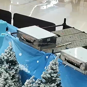 آلة الثلج للتسلية الداخلية 24 ساعة صانع تساقط الثلج الاصطناعي للديكور الاحتفالي لمرحلة عيد الميلاد - Product Image 3