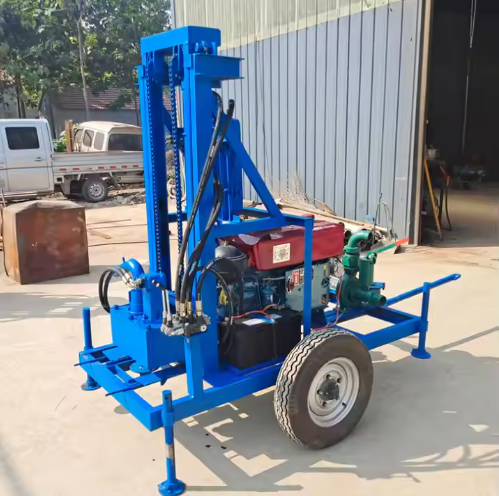 2025 China New Mining Drilling Platform Portable Rig Wells Digging Rock Drilling Water Well Drilling Machine