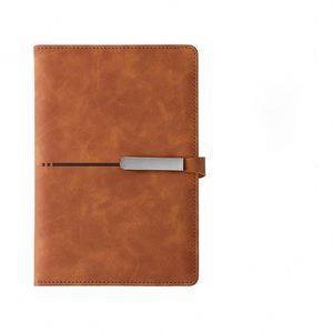 Economy Wholesale Custom A5 B5 Leather Notebooks With Logo for Work School <b>Journaling</b> - Product Image 3