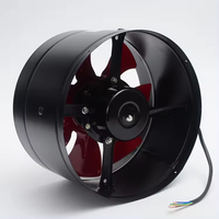 Ventilateur axial AC de 8 pouces de qualité, extracteur de fumée pour barbecue, conduit en ligne pour cuisine, vente chaude