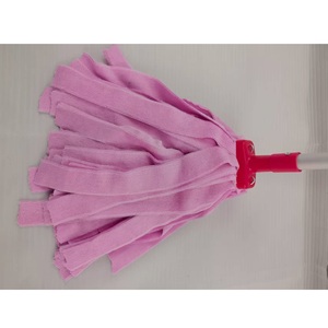 Swivel Sliding Type Cleaning <b>Mop</b> with Plastic Basket & Pedal Durable <b>Microfibre</b> Fabric Head Self-Wringer Household Cleaning Tool - Product Image 2