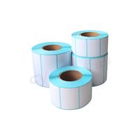 Rouleaux d'étiquettes thermiques directes sensibles à la chaleur 40x30 & 60x40mm, imperméables, pour l'épicerie, autocollants à forte adhérence pour imprimantes thermiques