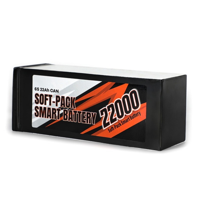 T-DRONES 6S 27000mAh 27Ah Super Capacity 22.2V 6S CAN Communication Smart Fpv Drone Helicopter Battery