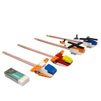 Ensemble de blocs de construction en plastique pour enfants, mini blocs de construction avec taille-crayon intégré, papeterie DIY