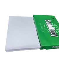 Papier copie A4 en pâte de bois, impression recto-verso, papier de bureau, conteneur, vente en gros, emballage personnalisé