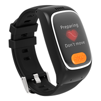 Reloj Inteligente 4G para la Salud de Personas Mayores, Contador de Pasos, Frecuencia Cardíaca, Presión Arterial, Monitor de Temperatura, GPS, Alarma SOS, Reloj con Llamadas
