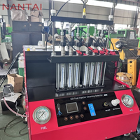 Máquina de Prueba de Combustible de Alta Presión NANTAI CT6000, Herramienta de Limpieza de Inyectores GDI, Máquina de Prueba Automática de Alta Precisión