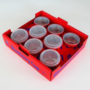 Boîte carton d'impression bleuets frais boîtes en carton ondulé pour l'emballage - Product Image 6