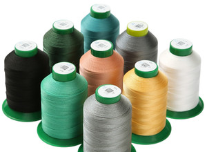 Hilo de Coser de Nylon 210D/9, Teñido, de Alta Tenacidad, Baja Contracción, Resistente al Aceite, Industrial, para Bolsos de Cuero - Product Image 3
