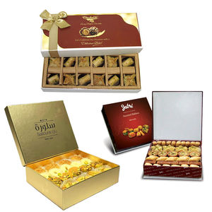 <span class=keywords><strong>Edi</strong></span> Mixed Nuts Gourmet Surtido Baklava Caja de embalaje Elegante Baklava Caja de regalo Dátiles de chocolate Nueces Postres - Product Image 3