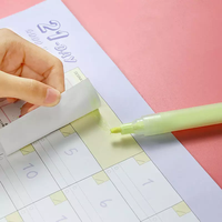 Stylo colle marqueur colle liquide pointe balle pour Postit Sticky Note et DIY