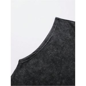 FOXA Débardeur graphique vintage à col rond pour homme, style streetwear décontracté d'été sans manches - Product Image 3