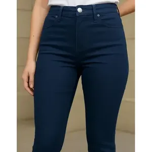 Pantaloni Skinny da Donna Adrenaline in Gabardine Elasticizzata, Vita Alta, Cinque Tasche, Eleganti e Traspiranti - Product Image 2