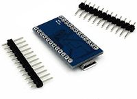 AIsmartlink Atmega32U4 5V 16MHz Placa de Desarrollo Micro USB con Bootloader IDE, Microcontrolador