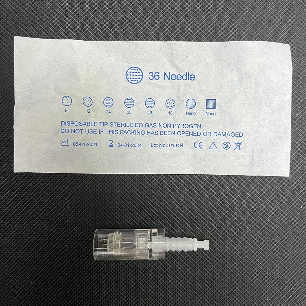 Mikron adel patronen nadel Individuelle sterilisierte Nadel patrone für Micro Needle Dr Pen Cartucho Tattoo