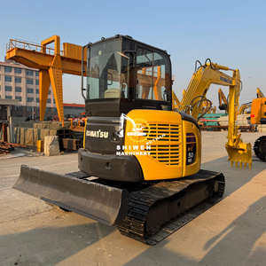 À vendre : Mini-excavatrice Komatsu PC50MR d'occasion, d'origine japonaise, modèles PC50MR, 40MR, 30MR, excavatrice sur chenilles, bon état, faible nombre d'heures. - Product Image 5