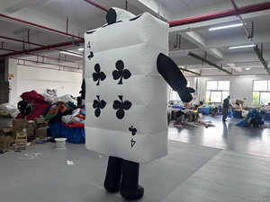 Mascotte Gonfiabile a Forma <span class=keywords><strong>di</strong></span> Carta da Poker con Tema <span class=keywords><strong>Alice</strong></span> <span class=keywords><strong>nel</strong></span> <span class=keywords><strong>Paese</strong></span> <span class=keywords><strong>delle</strong></span> <span class=keywords><strong>Meraviglie</strong></span> per Decorazione <span class=keywords><strong>di</strong></span> Parate, Eventi e Pubblicità - Product Image 4