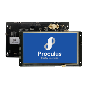 Proculus 7inch bảng điều khiển hỗ trợ âm thanh nhúng <span class=keywords><strong>HMI</strong></span> màn hình cảm ứng bảng điều chỉnh cảm ứng điện trở TTL LCD module TFT LCD hiển thị - Product Image 1