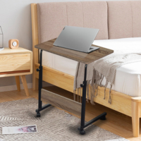 Nouveau bureau d'étude d'ordinateur multifonctionnel Table d'ordinateur portable réglable portative pliable pour lit