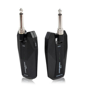 Transmisor y Receptor Inalámbrico para Guitarra y Bajo, Recargable, 4 Bandas, 6.35mm/3.5mm UHF, con Latencia Ultrabaja y Anti-Interferencia - Product Image 2
