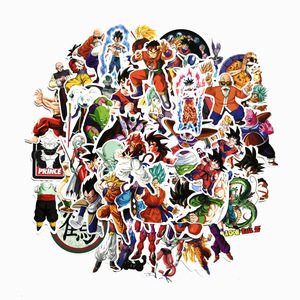 100 Piezas <span class=keywords><strong>de</strong></span> Adhesivos <span class=keywords><strong>de</strong></span> Anime <span class=keywords><strong>de</strong></span> Dragon Z, Adhesivos Decorativos para Equipaje, Automóviles, Botellas, Computadoras Portátiles, Paredes - Product Image 2