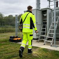 Vêtements de travail hommes mécanicien combinaison salopette vêtements de travail veste Construction sécurité travail gommages