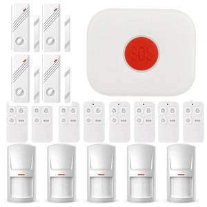 Nút SOS WiFi Bảo Vệ Sói Hệ Thống Cảnh Báo Sức Khỏe Hệ Thống An Ninh Báo Động Cá Nhân Với Điều Khiển Ứng Dụng Cuộc Sống TuyaSmart - Product Image 1