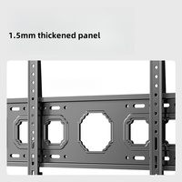 Soporte de TV de uso doméstico fácil de instalar, soporte de pared fijo para televisores de plasma LCD de pantalla plana, soportes de TV de movimiento de acero
