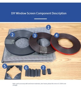 Màn Lưới Chống Muỗi Từ Tính Cho Windows, Mành Lưới Chống Côn Trùng Bằng Sợi Thủy Tinh Tự Làm - Product Image 6