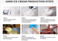 Machine à crème glacée commerciale au meilleur prix, pour crèmes glacées molles et dures, machine à crème glacée aux saveurs variées