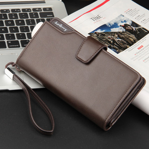 Grande qualità baellery di marca Multifunzione stile Lungo degli uomini di frizione DELL'UNITÀ di ELABORAZIONE di cuoio del raccoglitore della borsa con la fascia <span class=keywords><strong>Da</strong></span> Polso Maschile del raccoglitore del progettista - Product Image 3