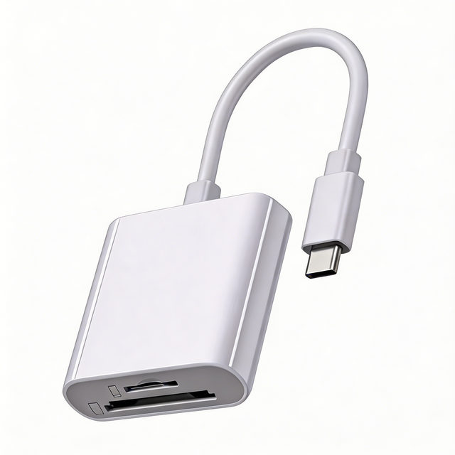 Multiple Styles Card Reader Multi-Port USB Type-C IOS Card Reader Hub TF/SD Supports External Adapter for Android and Laptops