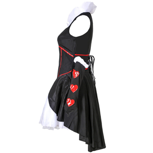 Disfraz <span class=keywords><strong>de</strong></span> <span class=keywords><strong>Reina</strong></span> <span class=keywords><strong>de</strong></span> <span class=keywords><strong>Corazones</strong></span> para Adultos, el Más Vendido para Halloween, Inspirado en TV y Cine, con Falda, Tiara y Vestido <span class=keywords><strong>de</strong></span> Poliéster para Fiestas - Product Image 6