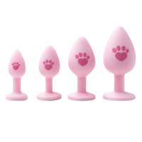 Plug anal en silicone étanche orné de bijoux pour débutants, stimulation personnelle, jeux pour adultes, couples, facile à entretenir