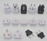 Konverter Steker Universal 10A 250V Jerman Prancis EU, Adaptor Perjalanan