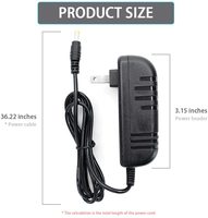 Adaptateur secteur ESann 12V 1A 12W 2.1mm X5.5mm pour caméra CCTV, bande LED, produits électroniques